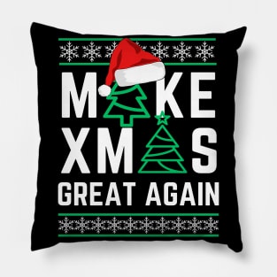 Make Xmas Great Again Pillow