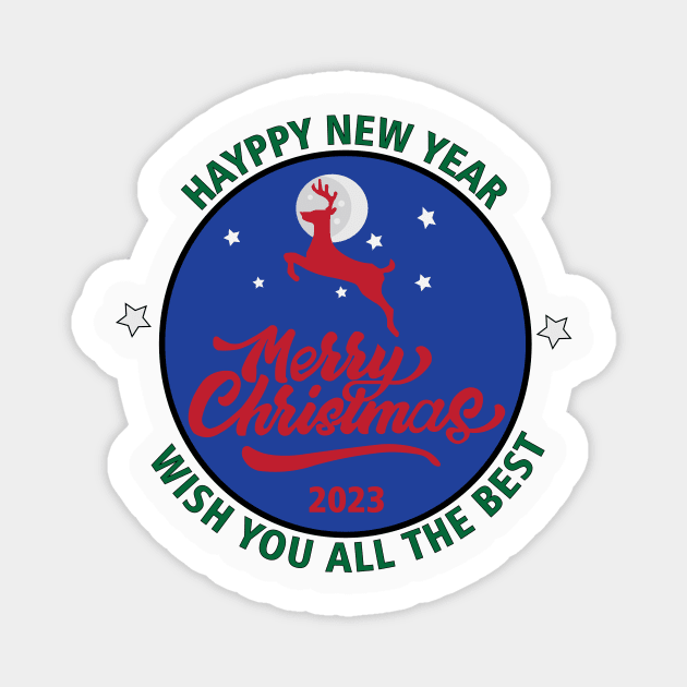 Travely Supply Apparel - Marry Christmas Edition 02 Magnet by Travely Cloth
