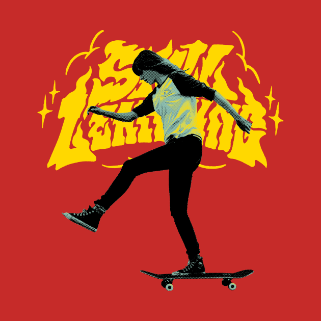 Style Learning Girl Skateboard by Krisna Pragos