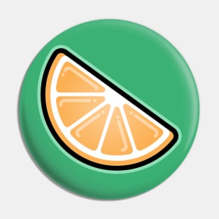 Orange Slice Pin