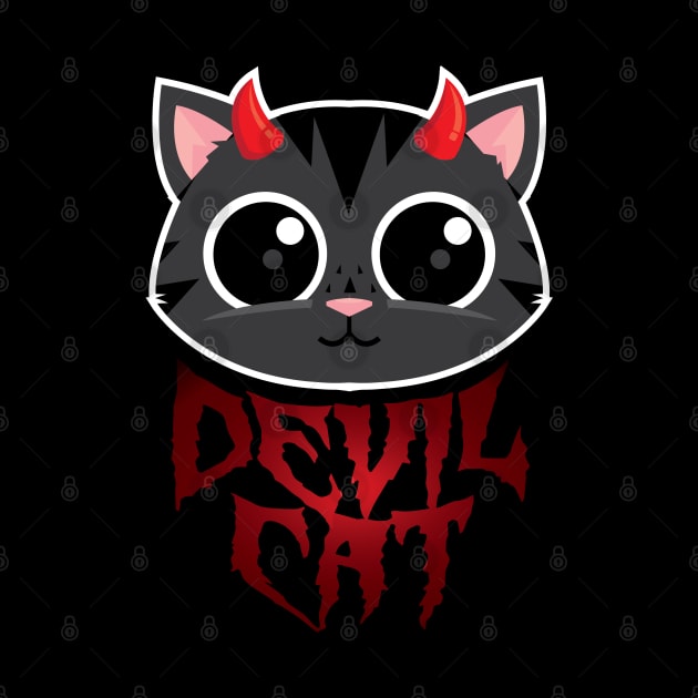 Devil Cat by hello@jobydove.com