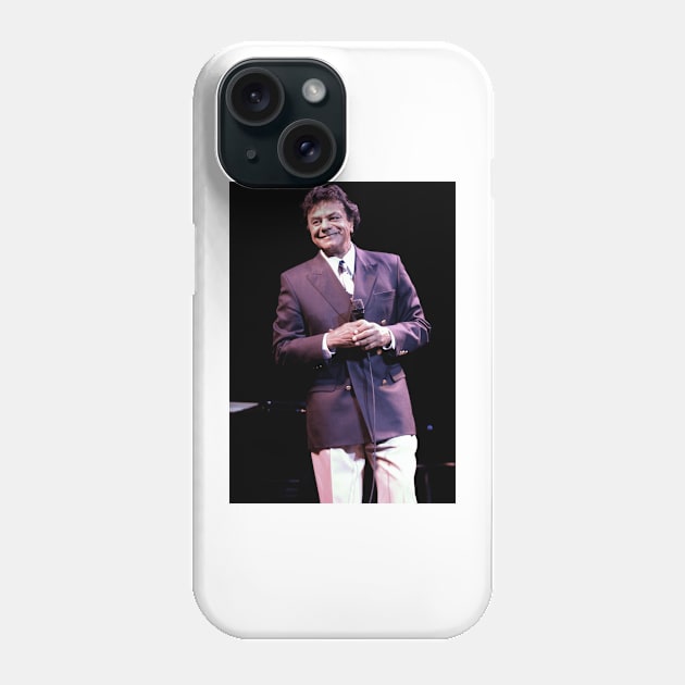 Johnny Mathis Photograph Phone Case by Concert Photos