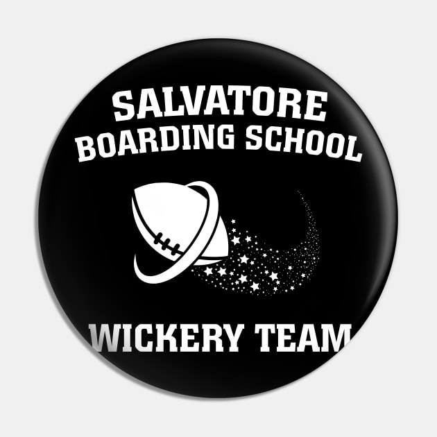 Legacies - Salvatore Boarding School Wickery Team Pin by BadCatDesigns