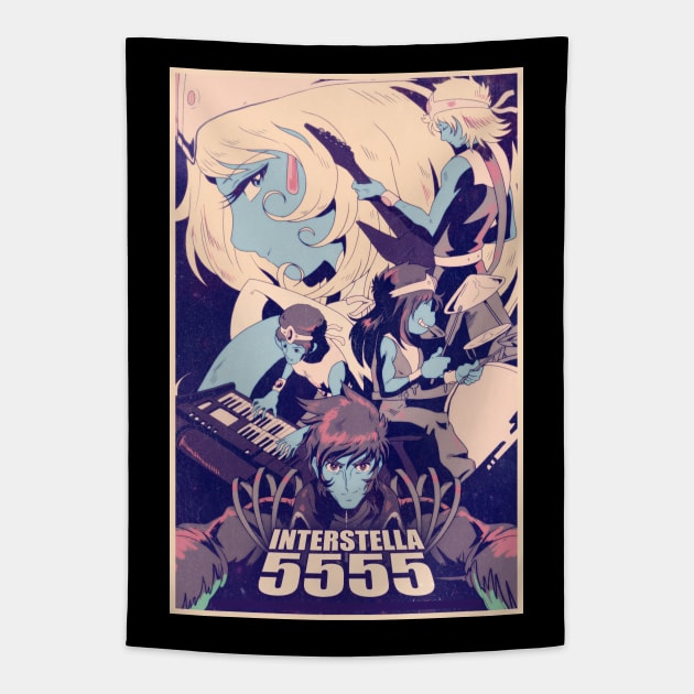 Interstella 5555 Tapestry by Mikeycomix