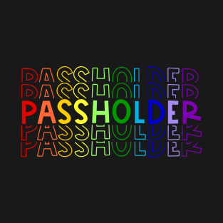 Passholer rainbow T-Shirt