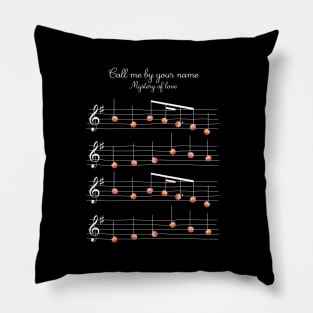 Call me by your name mystery of love peaches song fan art Pillow