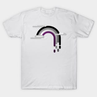 Minimalist Asexual Drip Rainbow Minimalist Asexual Drip Rainbow