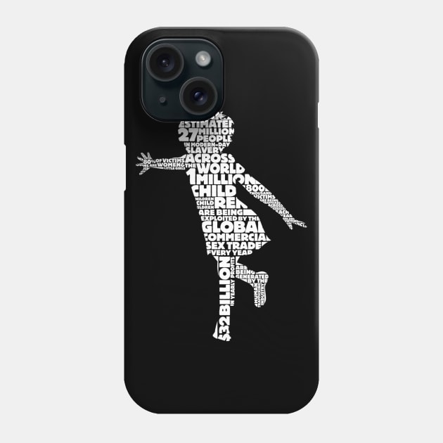 Human Trafficking Awareness Phone Case by Carmenshutter