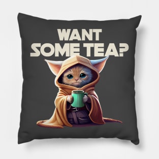 Want some tea Pillow