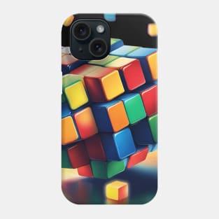 rubiks cube Phone Case