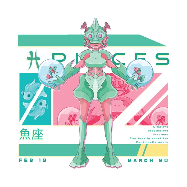 Pisces by ijoneon