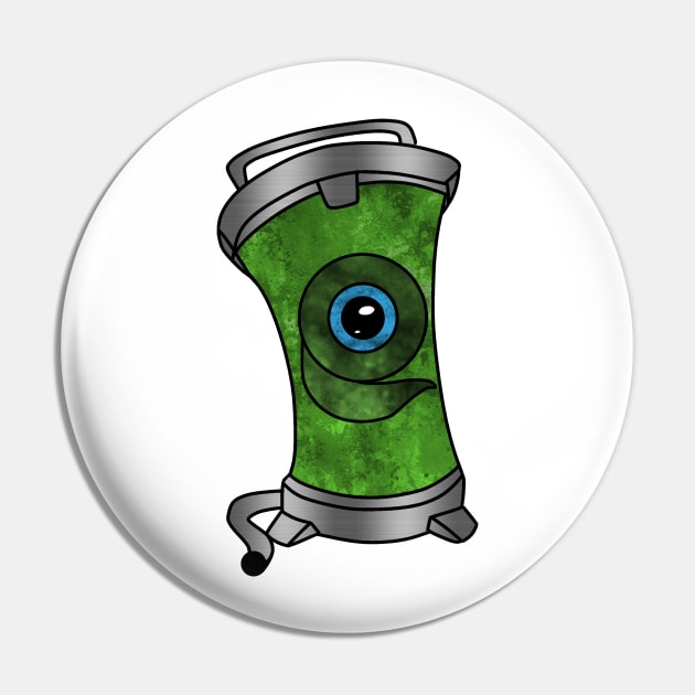 Septiceye Sam Tank Pin by LieutenantAmoo