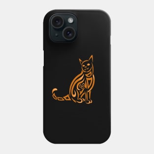 Halloween Cat Tribal Phone Case