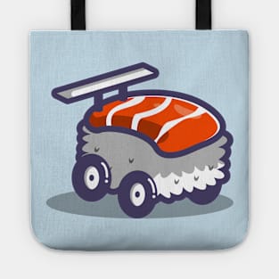 sashimi racing car Tote