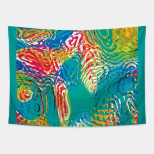 Primary Ripples – Tropical 6759 Tapestry