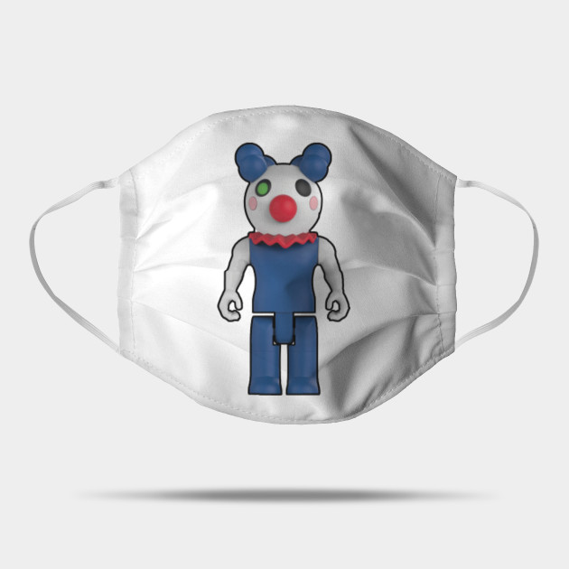 Clowny Piggy Roblox Roblox Game Roblox Characters Piggy Roblox Mascara Teepublic Mx - bolsas de tela roblox teepublic mx