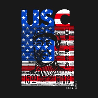 US Patriot Communist RtfM Propaganda T-Shirt