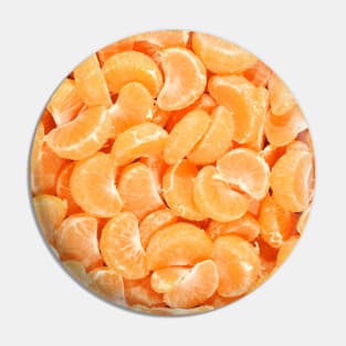 Tangerine fruit Pin