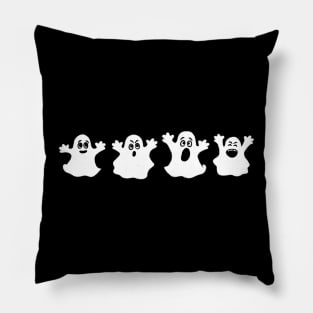 Ghosts Doodle Pillow