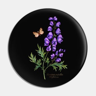 Monkshood garden flowers Pin