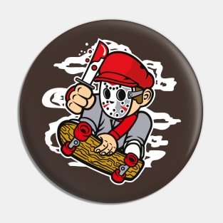 Killer skater Pin