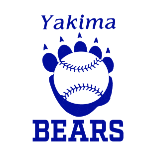 Defunct Yakima Bears Baseball 1990 T-Shirt