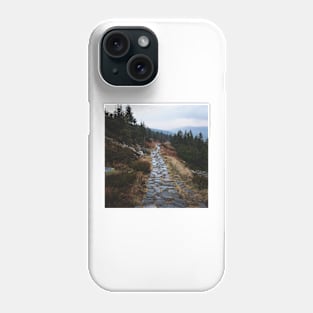 Path Through the Misty Mountains in Czech Phone Case