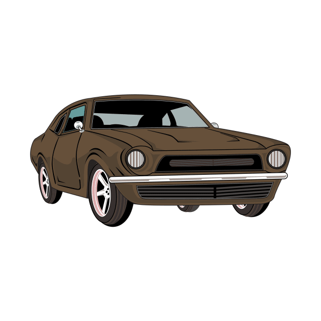 Classic Car Muscle by InfernoStudio3