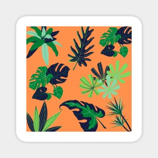 Beautiful Summer Leaves Magnet