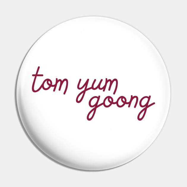 tom yum goong - maroon red Pin by habibitravels