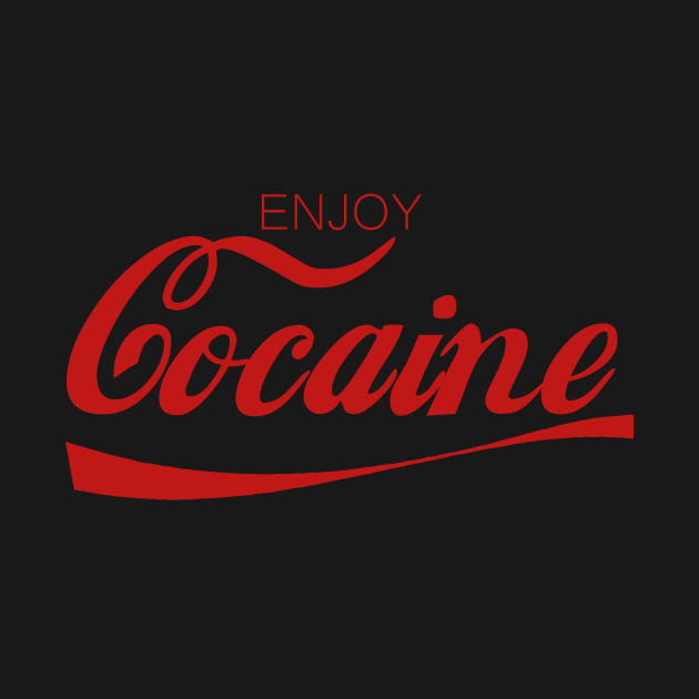 Enjoy Cocaine | Drug Flex Coca | Cocaine cult by MO design