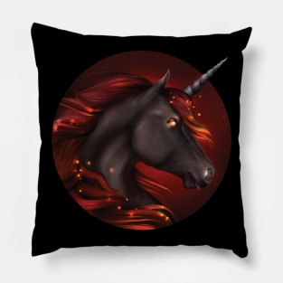 Dark Horse Pillow