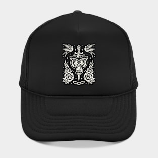 Traditional tattoo flash Hat