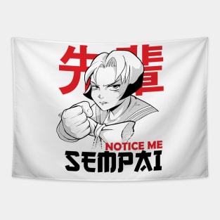 Notice Me Sempai Tapestry