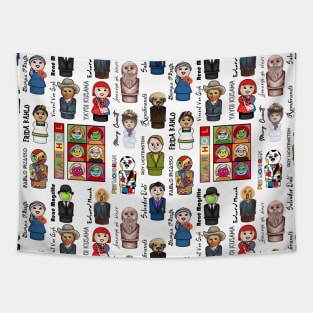 Little Artists All-Over Print Tapestry