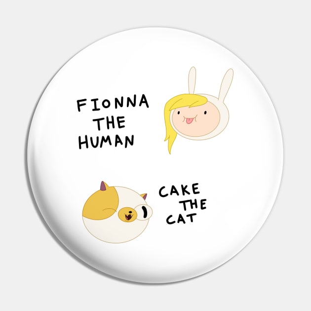 Fionna and Cake intro Pin by maxtrology