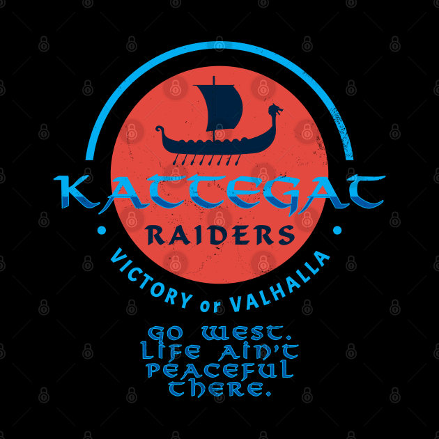 Kattegat Raiders by NicGrayTees