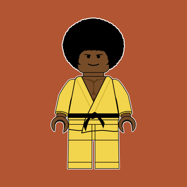 Lego Jim Kelly by CraftyMcVillain