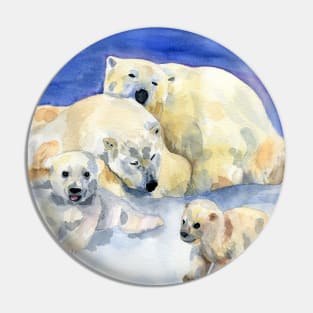 White bears Pin