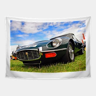 E-Type Jaguar Tapestry