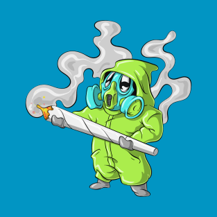 Hazmat Preroll Smoking Weed T-Shirt