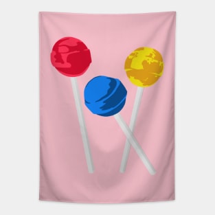 Trio Of Lollipops Tapestry