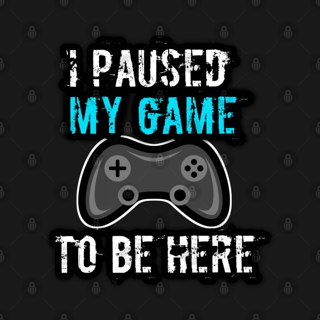 I Paused My Game To Be Here by MaystarUniverse