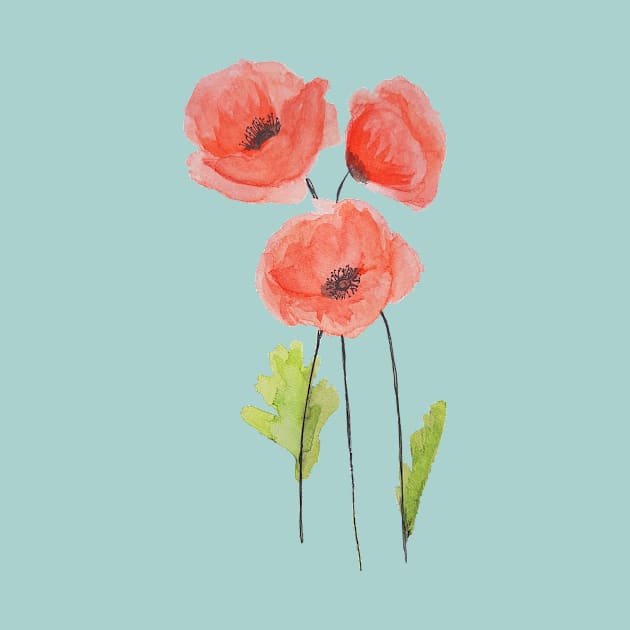 poppies by kellyalison