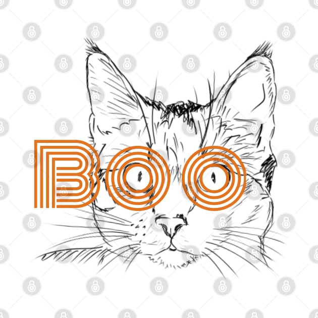 Boo Cat by KimLeex