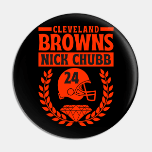 Cleveland Browns 24 Nick Chubb American Football Pin