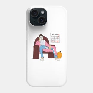 Killing Time Until Halloween Phone Case