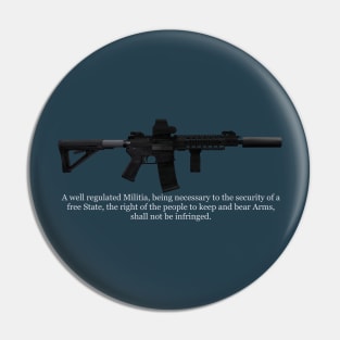 2nd Amendment Pin