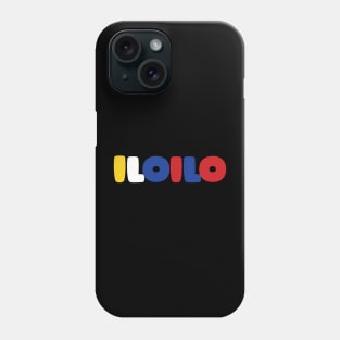 Iloilo City Philippines in Filippino Flag Colors Phone Case