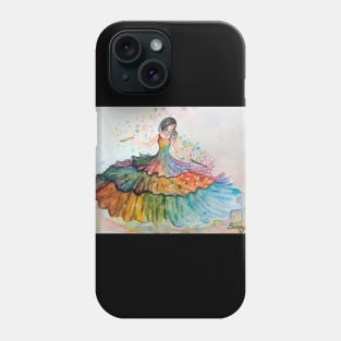 Synesthesia - The dance of the soul Phone Case